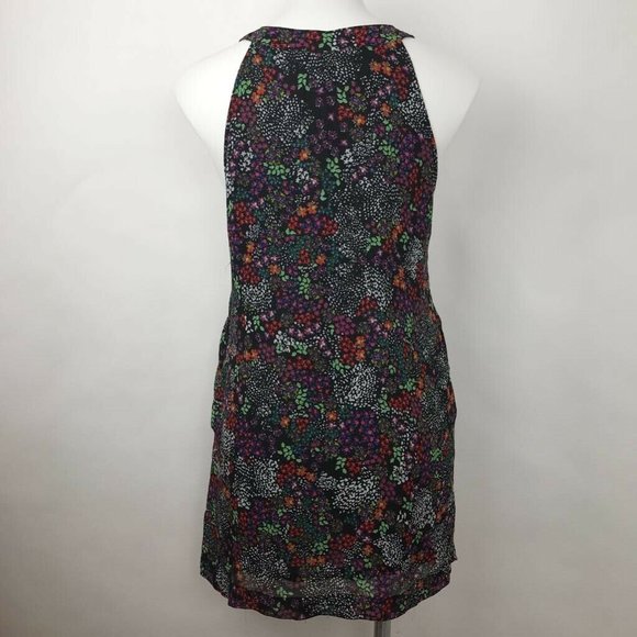 Lapis A Line Dress Floral Grecian Neck Sleeveless - Picture 5 of 7